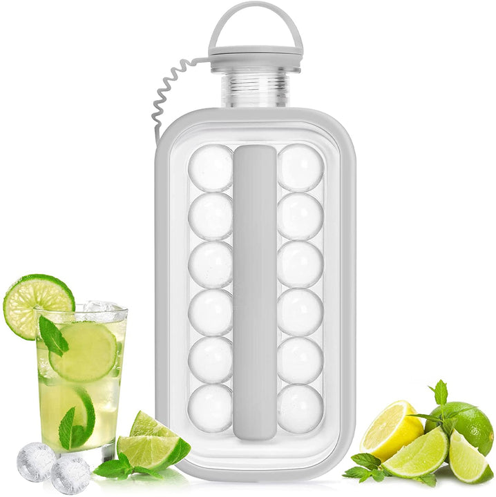 Icy Flask™ 2 in 1 Ice Ball Maker