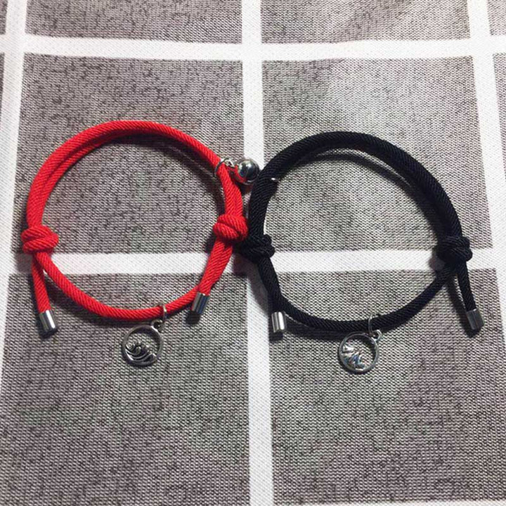 Magnetic Couples Bracelets Set Of 2